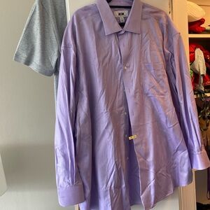 Joseph Abboud Classic Fit Lavender Men’s Dress Shirt